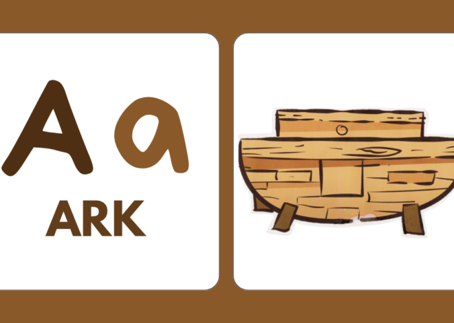 The Letter A and The ARK of Noah